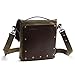 Saddleback Leather Canvas Indiana Gear Bag - Scottish Waxed Canvas Satchel Bag with 100 Year Warranty