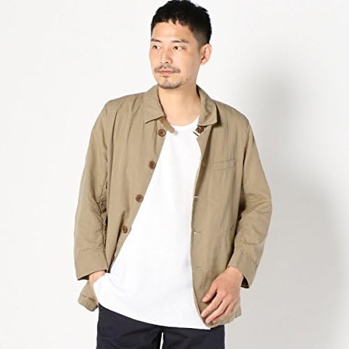 Amazon シップス ジェットブルー Ships Jet Blue Ships Jet Blue コットン リネン 7スリーブ シングルジャケット ベージュ Medium コート ジャケット 通販