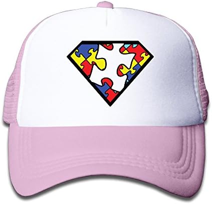 Autism Is My Super Power - Print Flex Baseball Cap For Schoolboy