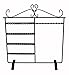 ARAD Jewelry Organizer, Earring Organizer, Jewelry Hanger, Jewelry Organizer Hanging Necklace, Necklace Holder, Bracelet Holder, Jewelry Holder, Jewelry Stand (Black)