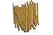 Gold Cosmetics & Supplies (300-Pieces) Small Wax Sticks - Wood Craft Waxing Spatula Applicator for Hair Removal on Nose, Eyebrow, Ear, Face, Mustache, Bikini, Lip - Mini Stick for Salon and Crafting