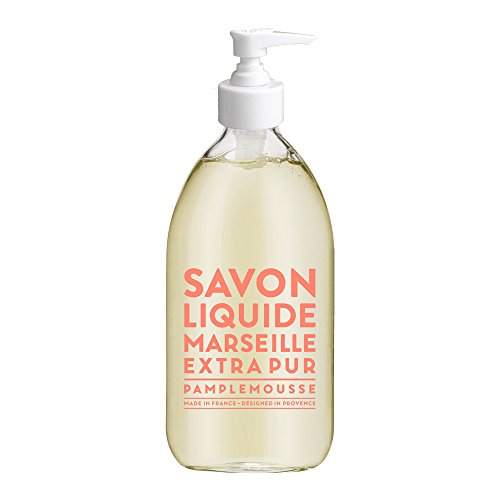 Compagnie de Provence Liquid Soap Pink Grapefruit Glass Bottle 16.9 Fl Oz