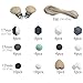 Amyster DIY Teether Toys Mixed Color Geometry Hexagonal Round Silicone Beads Wooden Pacifier Clips Wooden Peach Heart Round Crochet Beads Safety for Baby Tooth Nursing Necklace/Bracelet (A167+A124)