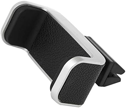 Car Phone Mount, Universal Smart Grip, Elegant Air Vent Cell Phone Car Mount Holder for iPhone 6s Plus 5s 5c, Samsung Galaxy S7 S6 Edge Note 5 4 and More Other Phones(Silver)
