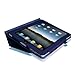 Fintie Folio Case for Original iPad 1st Generation - Slim Fit Vegan Leather Stand Cover with Stylus Holder for iPad 1st Generation 2010, Navy