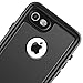 iPhone 7 Waterproof Case, Easylife IP68 Certified Snowproof Shockproof Dirtproof Matte Back Shell with HD Optical Lens and High Sound Quality Cover Perfectly Fit for iPhone 7-Black