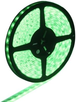 String Lights , Epoxy Waterproof Green LED 5050 SMD Rope Light, 60 LED/M, Length: 5M (SKU : S-LED-1207B)