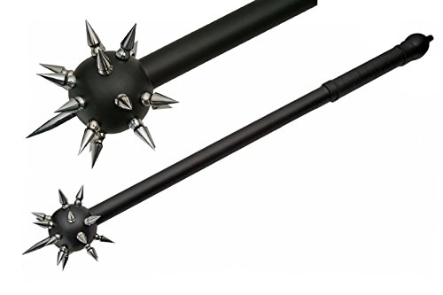 SZCO Supplies Black Mace Ball Spike Spiked Mace