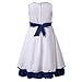 Richie House Girls' Sweet Long Dress with Flower Accent Size 2-10 RH2139