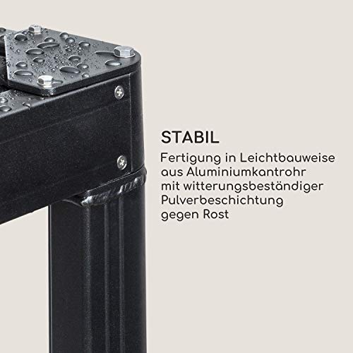 blumfeldt Pantheon Remote Shade Pavillon Pergola - Terrassendach, Aluminiumkantrohr, überdachte Fläche: 3 x 3 m… – Bild 6
