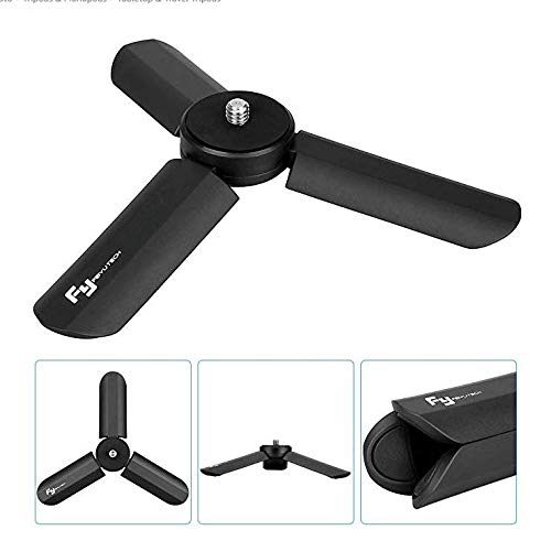 Feiyu Mini Tripod Stand for Selfie Stick Monopod Stabilizer on Cellphone DSLR Cameras, Portable Folding Desktop Stand For Projector For FeiyuTech WG2 G5 SPG WG WGS G4S