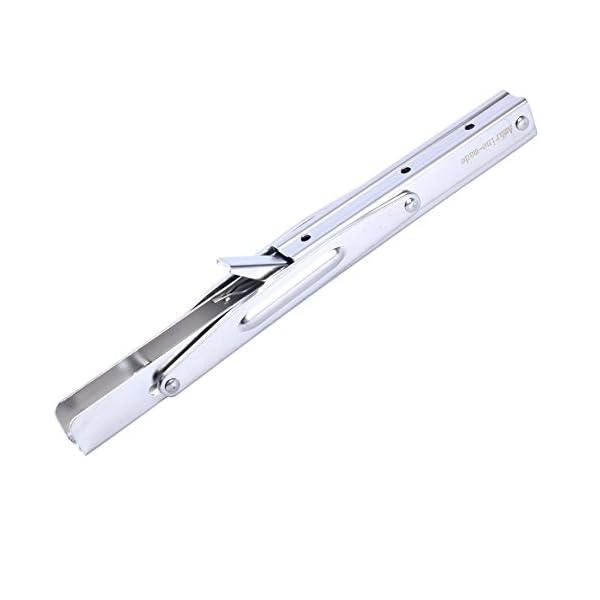 Amarine-made-2-PCS-Heavy-Duty-Polished-Stainless-Steel-Folding-Shelf-Bench-Table-Folding-Shelf-or-Bracket-Max-Load-550lb250kg-Short-Release-Arm