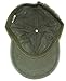 Levine Hat Unisex Stone Washed Cotton Baseball Cap Adjustable Size (One Size, Olive)