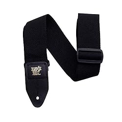 Ernie Ball Polypro Guitar Strap, Black
