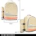 4-Person Picnic Backpack Bag | Insulated Picnic Baskets or Cooler Lunch Box, compartments Set | Includes Luxury Stainless Steel Cutlery, Plates & Cups. Backpacks/Basket for Outdoor Camping & Hiking