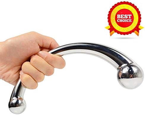 Hulsing Pure G Spot Metal Wand 7.8 Inch Polished Steel