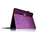 Fintie Folio Case for Microsoft Surface RT/Surface 2 10.6 inch Tablet Slim Fit with Stylus Holder (Does Not Fit Windows 8 Pro Version) - Purple