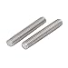 uxcell a16071500ux0189 M8 x 50 mm 1.25 mm Pitch 304 Stainless Steel Fully Threaded Rods Fasteners 20 Pcs (Pack of 20)