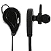 HaMi Noise Cancelling Bluetooth Wireless Stereo Headphones with Microphone - Black