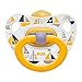 NUK Baby Pacifier 18-36 M Latex Unisex Yellow Boats Soother Toddler 4187-12