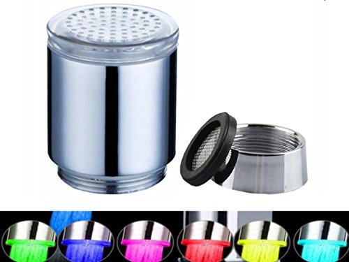 FOME Glow LED Light Water Stream Faucet Tap Basin RGB Shower Head Faucet Tap (7 color, SDF-A9)+ FOME GIFT