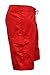 Mens Lifeguard Swimwear Boardshort (MG008) - Red - 32