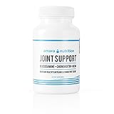 Glucosamine Chondroitin MSM Joint Supplements Daily Supplement for Cartilage & Connective Tissue Health - Sore & Aching Joints Support: 60 Capsules