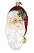 Old World Christmas Ornaments: Assortment of Santas Glass Blown Ornaments for Christmas Tree, Nostalgic Santa