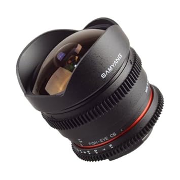 Samyang SAMTNIKON Objetivo mm T Fisheye VDSLR para Nikon APS C
