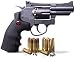 Crosman SNR357 .177 Pellet/4.5 mm BB CO2-Powered Revolver Black/Grey 2.5" Snub Nose