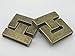 3 Sets-- 3 Colors 30x2.8mm Large Size Strong Magnetic Clasp for Elegant Bracelet Making (Antique Brass)