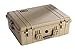 Pelican 1600 Case With Foam (Desert Tan)