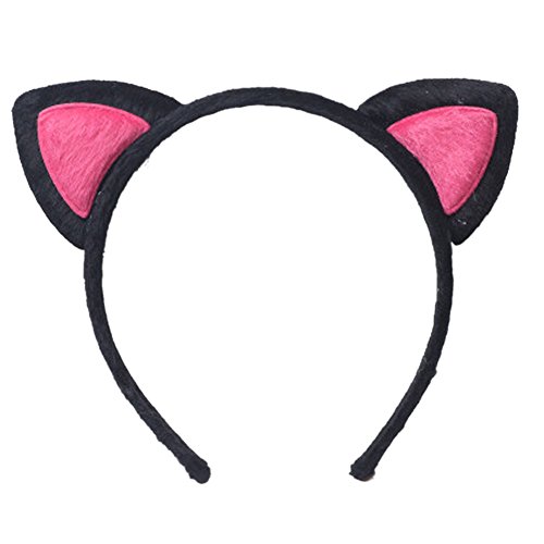 CHAUNGLI Girl's Fox Cat Ears Hairband Women's Creative Cosplay Accessories Headwear