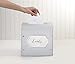 Kate Aspen, Silver Glitter Collapsible Card Box, Thank You/Congratulations