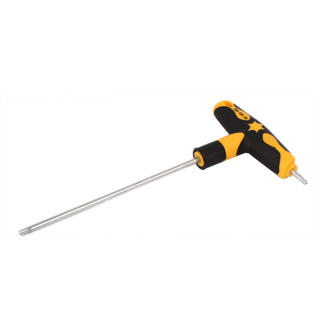 Sourcingmap Torx Screwdriver, T20 Security Star Screw Driver with 4.9" CR-V Shaft and T Handle