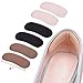COSMOS 6 Pairs Self Adhesive Back Heel Grip, Soft Heel Cushion Protector, Abrasion & Blister Resistant, 3 Different Colors