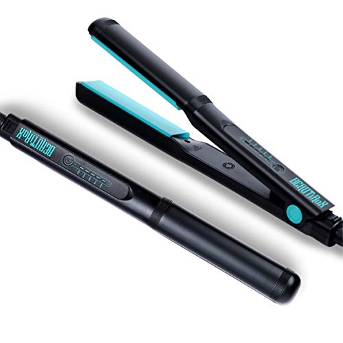 BEAUTIROX Flat Hair Straightener,Professional Iron with adjustable Temp for Straightening and Curls,Black
