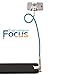 EverywhereFocus(TM) Cell Phone Holder for Desk, Flexible 360 Cool Universal Smartphone Stand,! Strong Clamp & 2 Stick, Devices Up to 4 Wide. Perfect for Vblogging & Video Chatting!