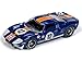 1965 Ford GT40#12 “Gulf” Dark Blue Orange Stripe Vintage Muscle Limited Edition to 4,680 Pieces Worldwide 1/64 Diecast Model Car Autoworld 64192/ AWSP015 B
