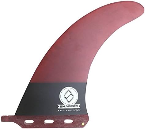 Shapers Longboard / SUP Fins Classic Dolphin Series - Choose Color and Size