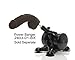 Doc Johnson Vac-U-Lock - Hung - Made of ULTRASKYN - 12 Inch Dildo with Massive 8.5 Inches Girth - F-Machine and Harness Compatible - Chocolate