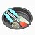 X&W DIY Baking Pizza Mold Kit Stainless Steel Mould Set, 8 Inch