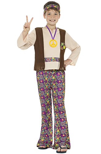 Smiffy Peace Out Hippie Boy Child Costume-