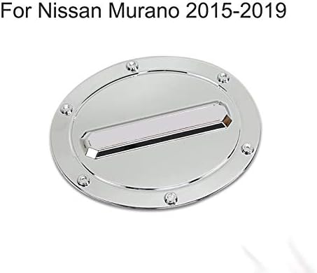 Chrome Car Fuel Gas Tank Cap Cover Gas Door Cover Trim Emblems For Murano 2015 2016 2017 2018 2019 2020