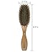 VAMIX Natural Wooden Green Sandalwood Hair Brush - No Static Detangling Scalp Cushion Massage Hair Comb