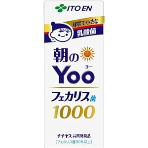 伊藤園 朝のYoo フェカリス菌1000 (紙パック) 200ml×24本