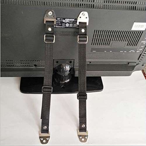 Kingus 2 pcs Anti-Tip TV/Furniture Straps Canwn Adjustable Heavy Duty Strap for All Flat Screen TVs