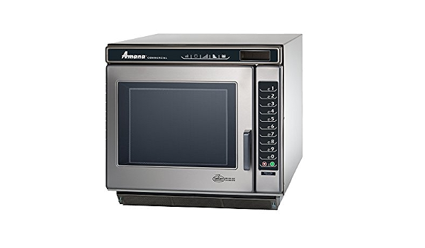 Amazon.com: Amana Commercial RC17S2 Amana RC Chef Line Horno de microondas  comercial, 1700 W : Industrial y Científico