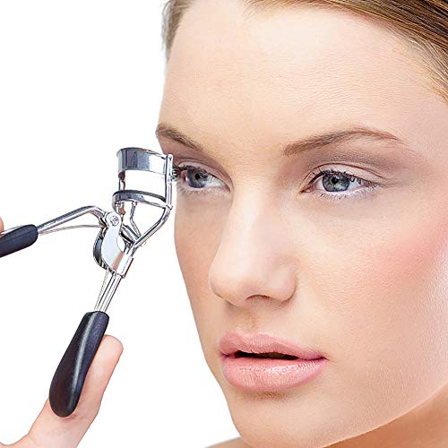Bkpearl 72 Piece Eyelash Curler Pads, Silicone Curler Refill Pads Replacement Pads with Clear Storage Box for Universal Eyelash Curler
