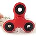 Merktor Tri-Spinner Fidget Toy With Premium Hybrid Ceramic Bearing - durable High Performance Bearing for Killing Time (red)